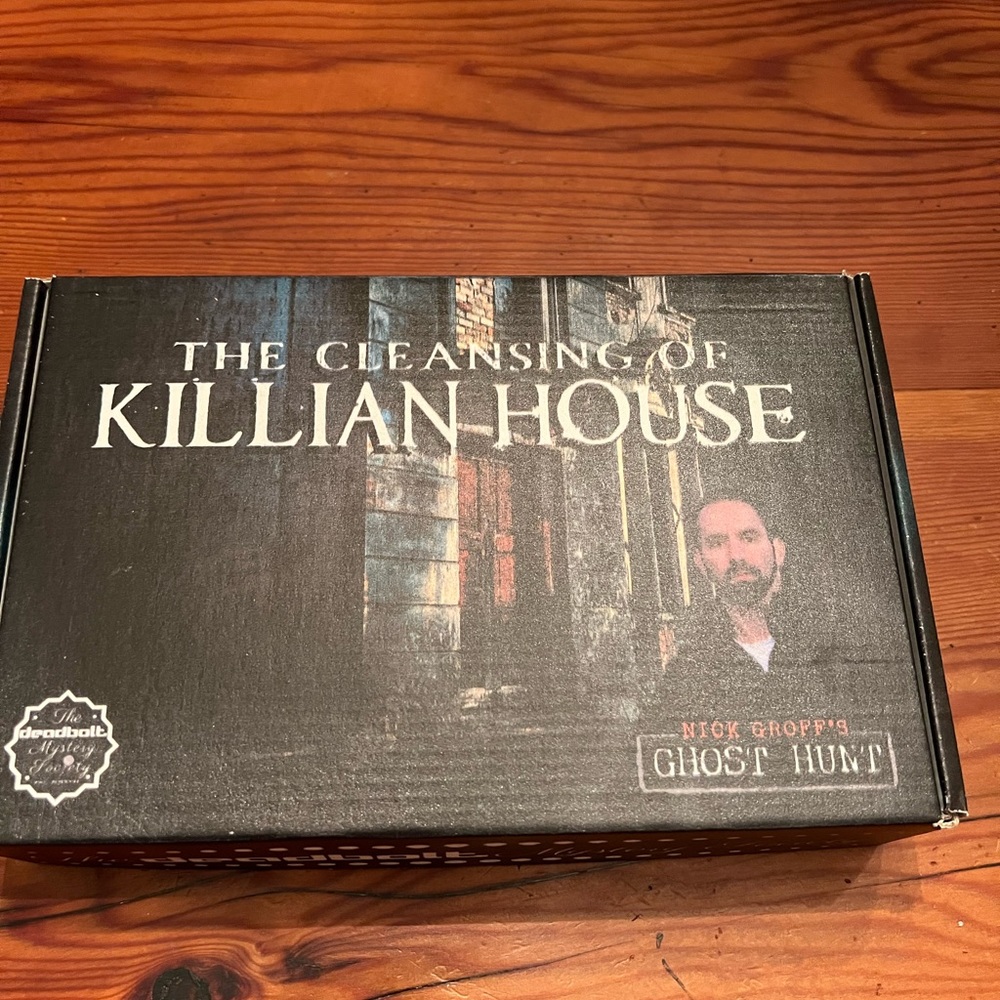 Deadbolt mystery society Killian House